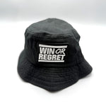 Black Win Or Regret Bucket Hat