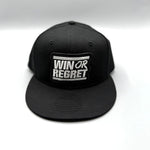 Black Win Or Regret Cap