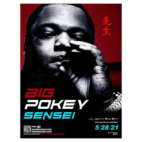 Big Pokey 18" x 24" SENSEI ALBUM Poster